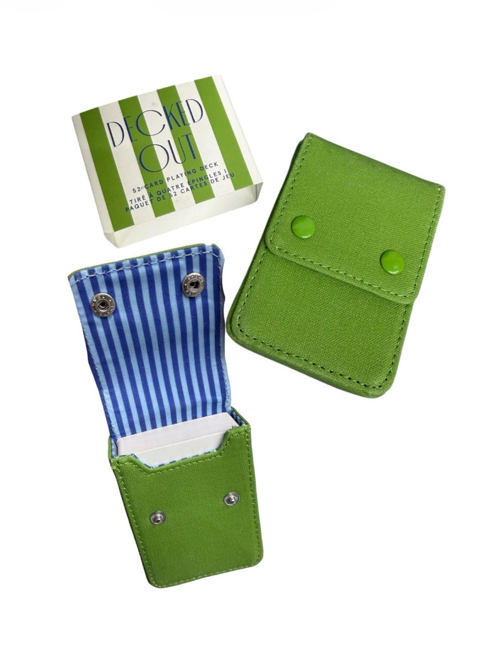 NWT Anthropologie "Decked Out" Playing Card Deck & Case - Picture 3 of 3